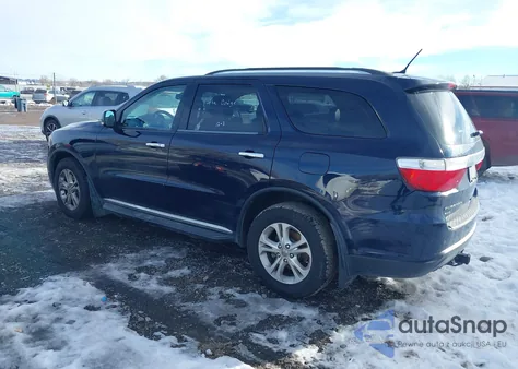 2013 Dodge Durango Crew from USA, damaged, VIN 1C4RDJDG4DC601733